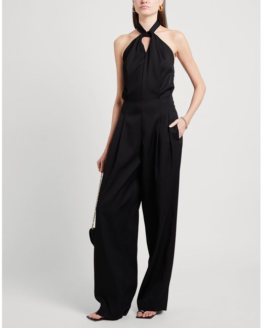 Golden Goose Deluxe Brand Black Jumpsuit Virgin Wool