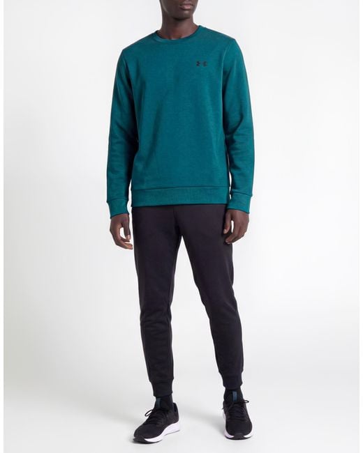 Under Armour Green Sweatshirt Polyester, Cotton, Elastane for men
