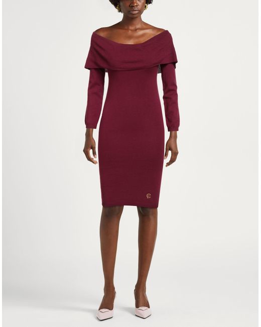 Cristinaeffe Purple Mini Dress