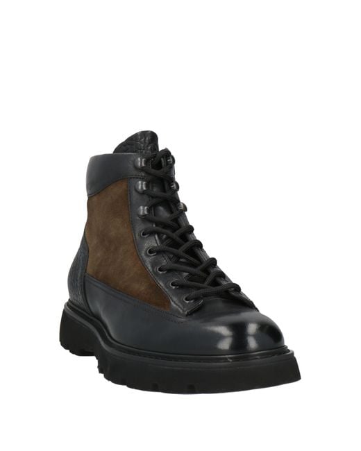 Doucal's Black Ankle Boots for men
