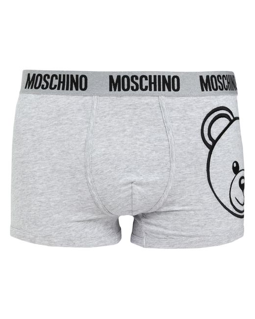 Moschino Gray Boxer for men