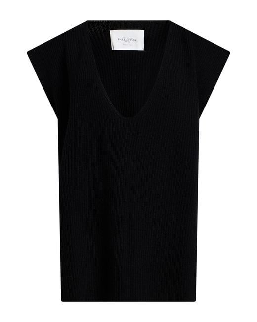 Ballantyne Black Sweater Wool