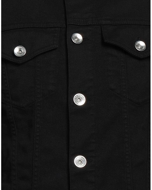 Brunello Cucinelli Black Denim Outerwear for men