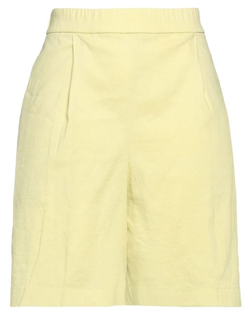 Theory Yellow Shorts & Bermuda Shorts