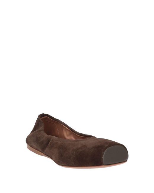 Alaïa Brown Ballet Flats