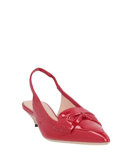 N°21 Red Pumps Leather