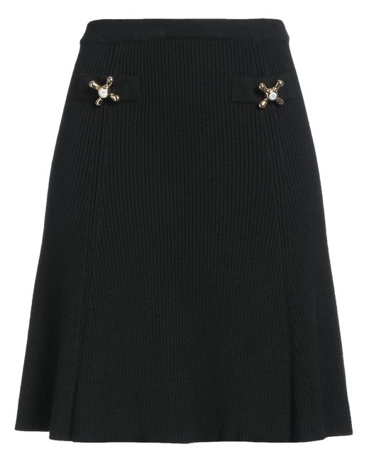 Moschino Black Mini Skirt