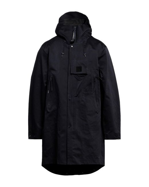 C P Company Blue Overcoat & Trench Coat for men