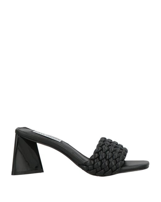 Steve Madden Black Sandals