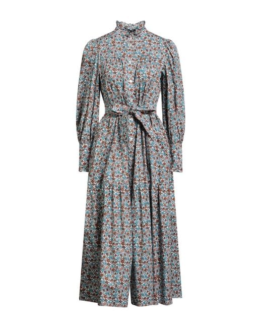Weekend by Maxmara Gray Midi Dress