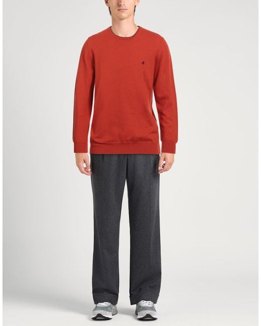 Brooksfield Pullover in Red für Herren