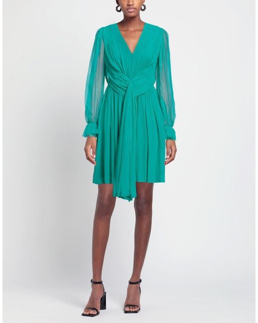 Alberta Ferretti Blue Midi Dress