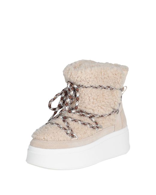Ash Natural Ankle Boots