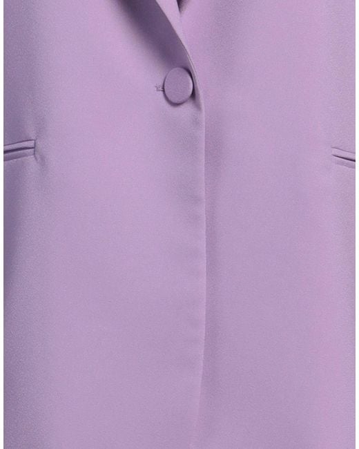 ANDAMANE Purple Blazer Polyester