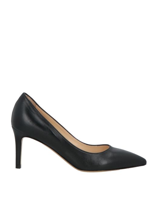 LE FABIAN Black Pumps Soft Leather