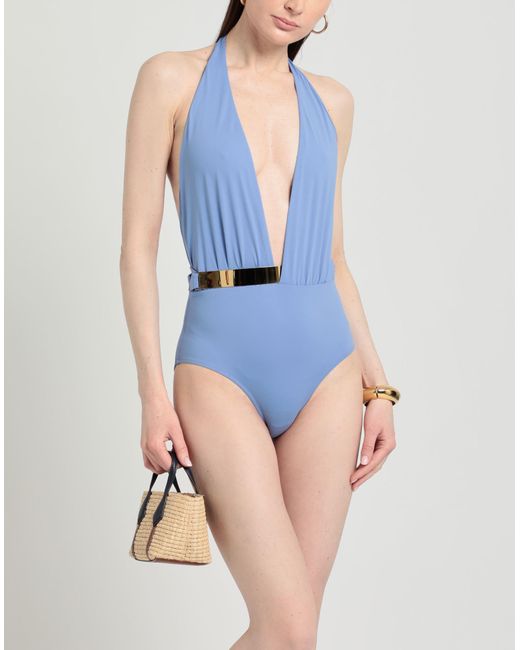Moeva Blue One-piece Swimsuit