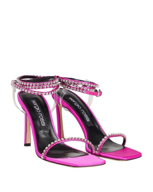 Sergio Rossi Pink Sandals