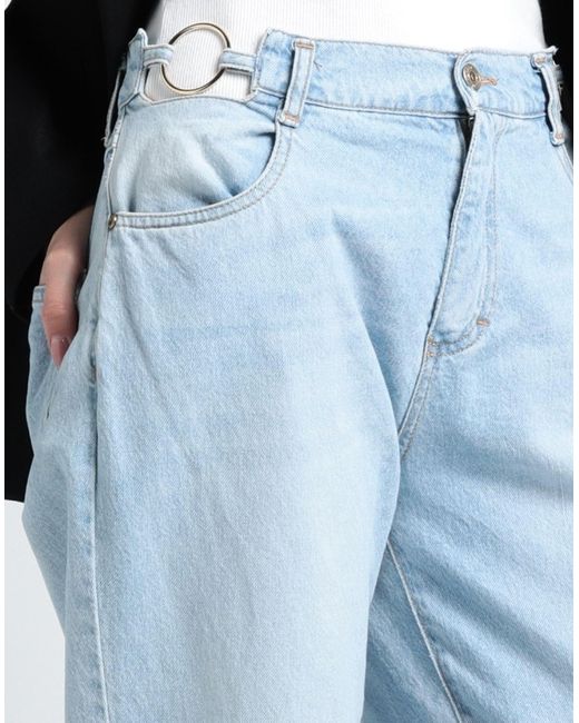 Please Blue Denim Pants
