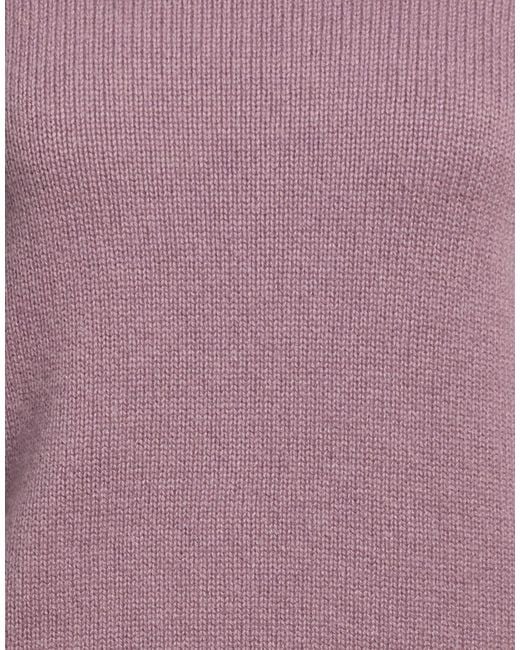 Drumohr Purple Turtleneck Cashmere