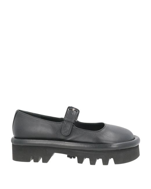 J.W. Anderson Gray Pumps Soft Leather, Textile Fibers