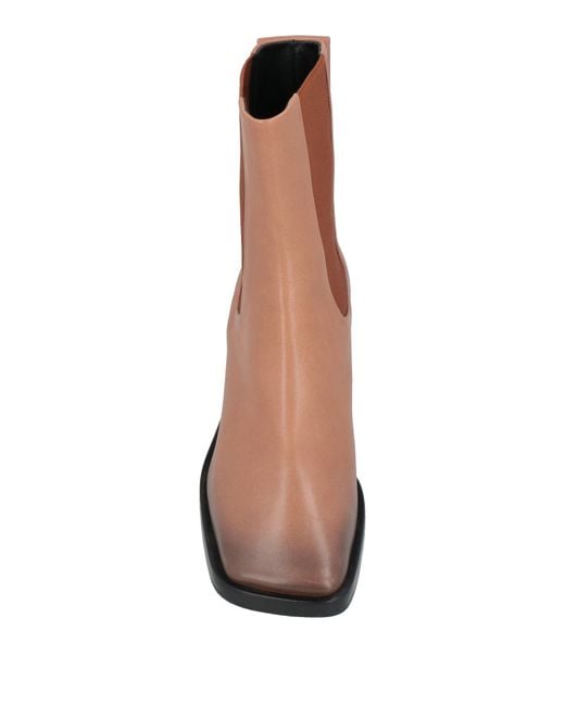 Halmanera Brown Ankle Boots