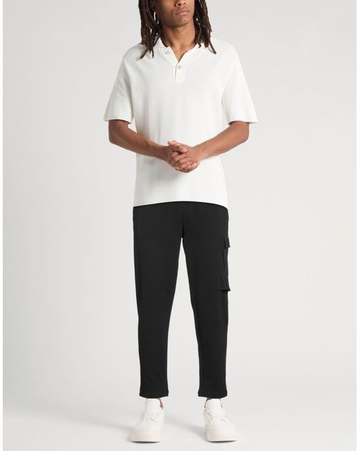 ARMANI EXCHANGE Black Trouser for men
