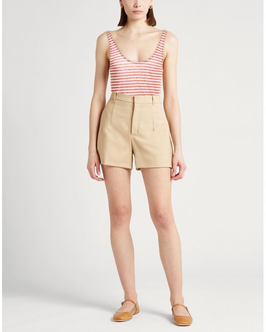 Daniele Fiesoli Red Tank Top Linen
