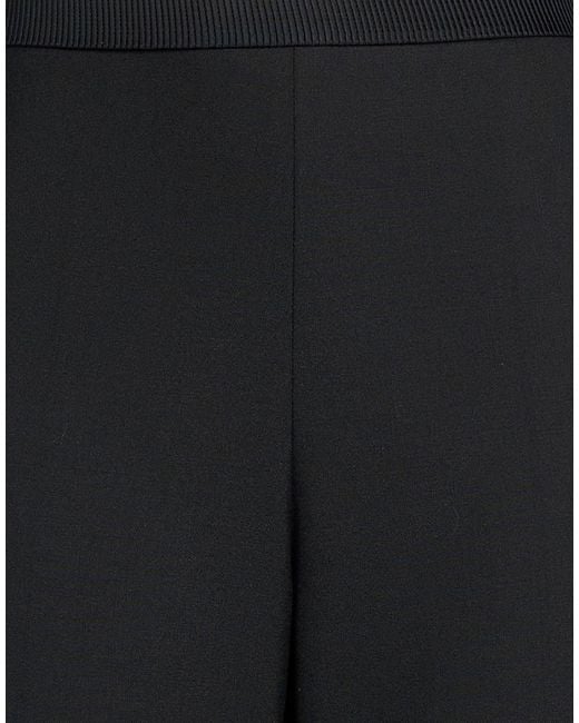 Sandro Black Pants Wool, Polyester
