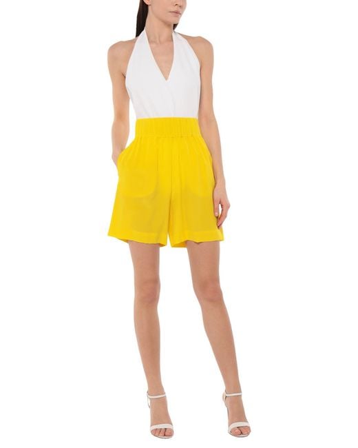 Aspesi Yellow Shorts & Bermuda Shorts