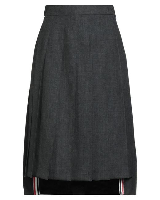 Thom Browne Gray Midi-Rock