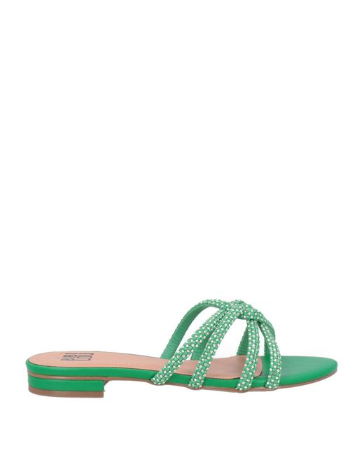 Bibi Lou Green Sandals