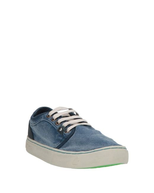 Satorisan Blue Sneakers Textile Fibers