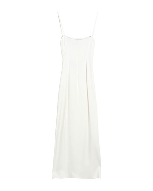 ACT N°1 White Midi Dress