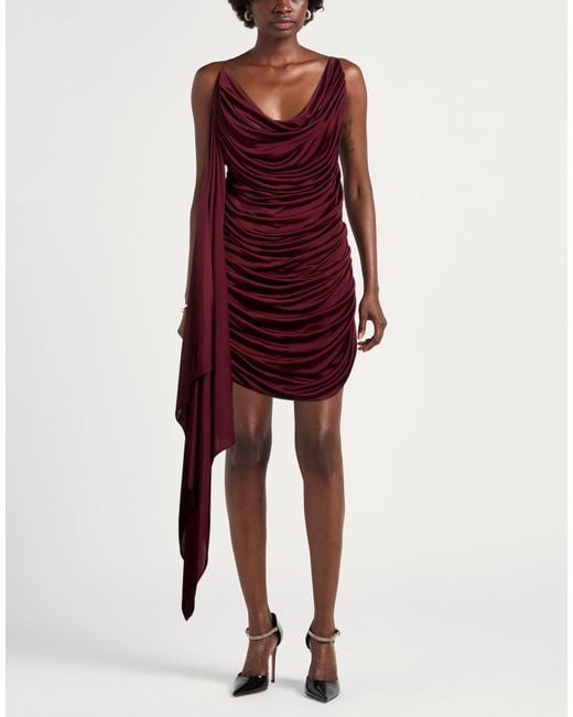 GIUSEPPE DI MORABITO Red Mini Dress Viscose