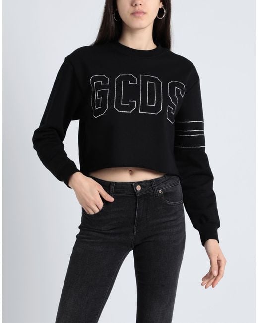 Gcds Black Sweatshirt