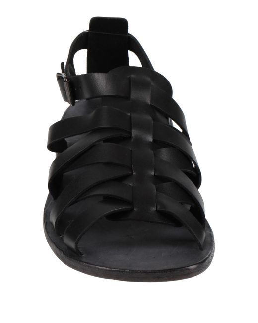 Moma Black Sandals for men