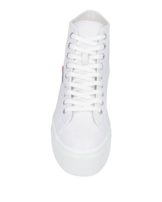Superga White Trainers