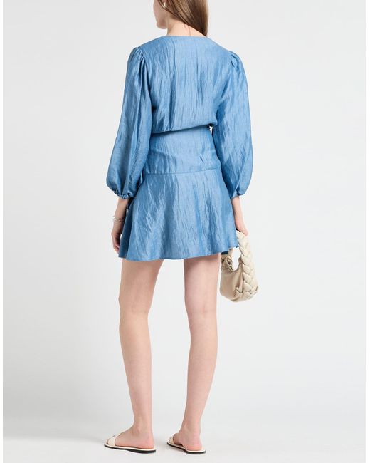 Maje Blue Mini-Kleid