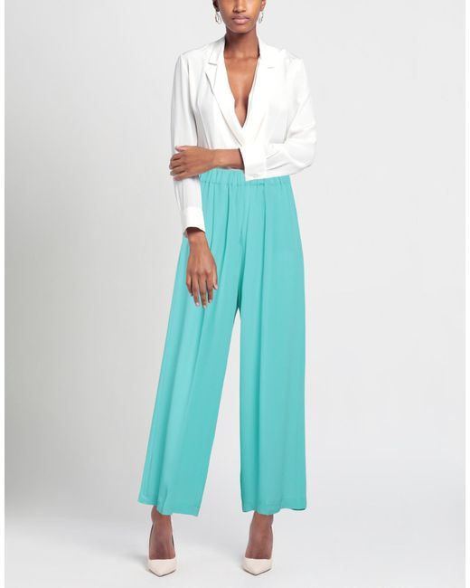 Semicouture Blue Trouser