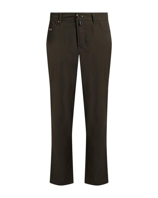 Tramarossa Black Pants Polyester, Elastane for men