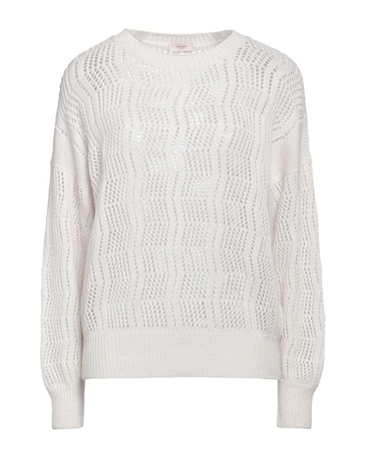 Agnona White Pullover