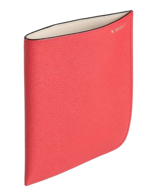Valextra Red Cross-Body Bag