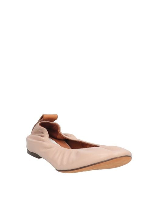 Lanvin Pink Ballet Flats