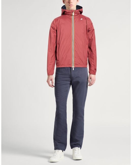 Chaqueta Y Cazadora K-Way de hombre de color Red
