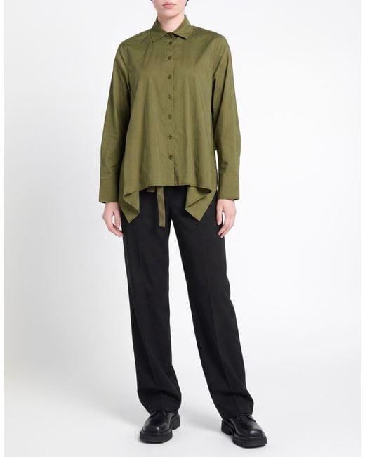 Alpha Studio Green Shirts