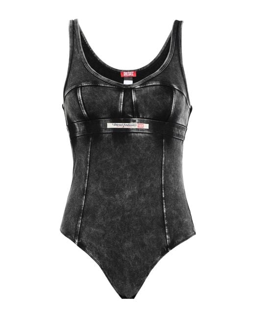 DIESEL Black Bodysuit
