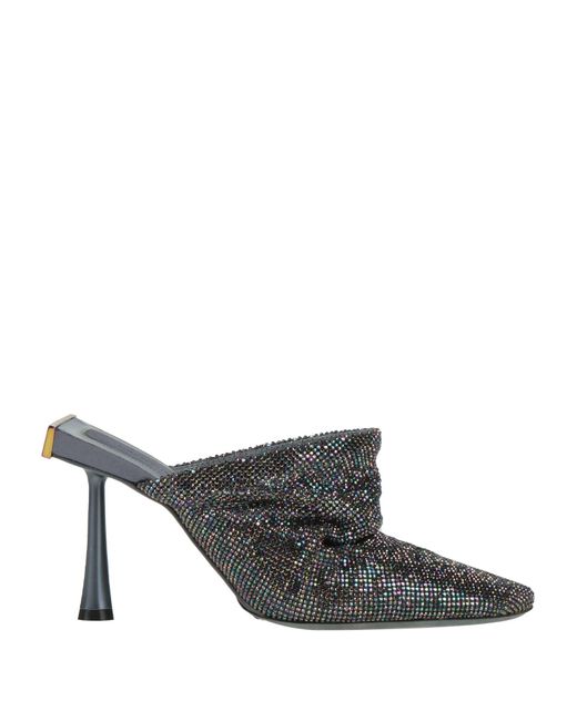 Benedetta Bruzziches Gray Mules & Clogs