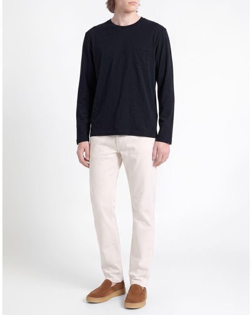 Fedeli Blue Midnight T-Shirt Cotton for men