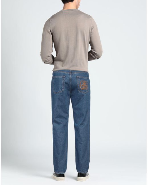 Pantalon en jean MSGM pour homme en coloris Blue