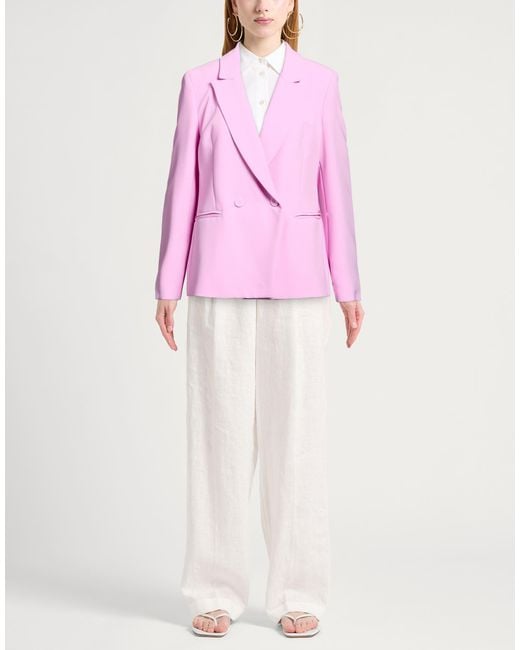 Kaos Pink Blazer